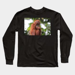 Deep In Thought Long Sleeve T-Shirt